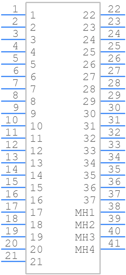 183-037-213R541 - NorComp - PCB symbol