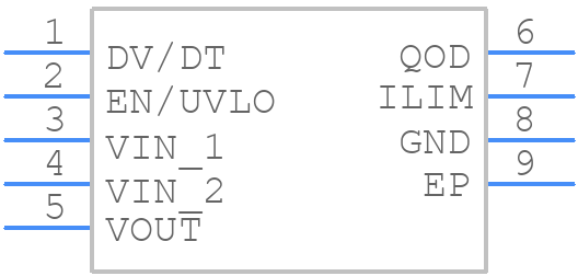 TCKE905QNA - Toshiba - PCB symbol