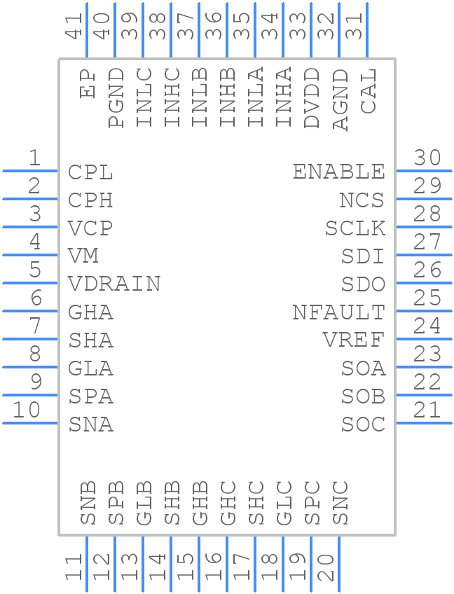 TB67Z853SFTG - Toshiba - PCB symbol