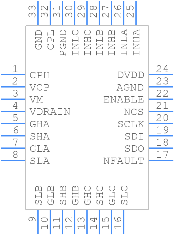 TB67Z830SFTG - Toshiba - PCB symbol