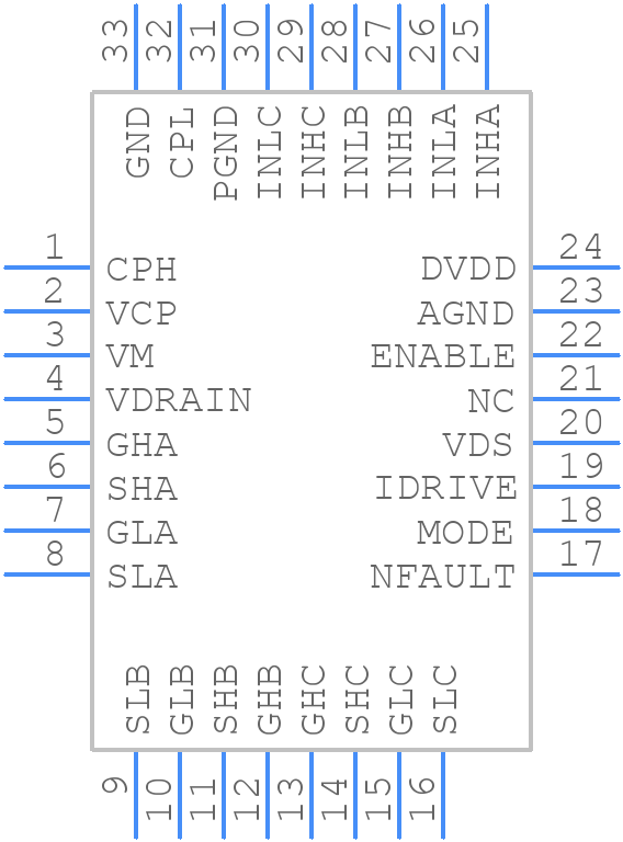 TB67Z830HFTG - Toshiba - PCB symbol