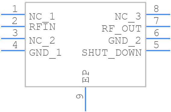 QPA9126 - Qorvo - PCB symbol