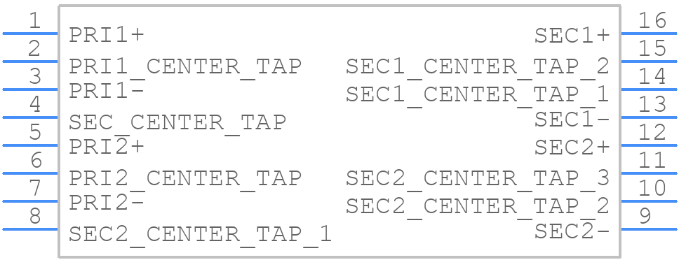 DGL1553-71NL - iNRCORE - PCB symbol
