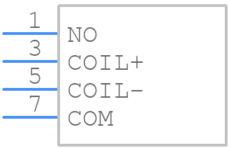 107-1-A-5/4D - Pickering - PCB symbol