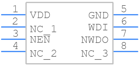 SLG7WD47666V - Renesas Electronics - PCB symbol