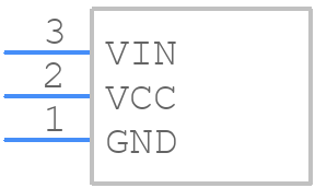 FCR684216T - CLIFF ELECTRONIC COMPONENTS - PCB symbol