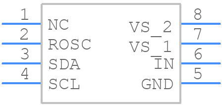 TSC1214 - STMicroelectronics - PCB symbol