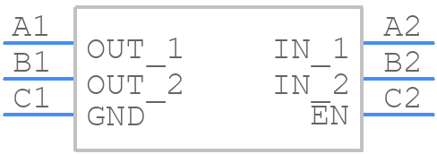 KTS1605EUB-TR - Kinetic Technologies - PCB symbol