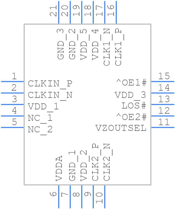 LMKDB1102REYT - Texas Instruments - PCB symbol