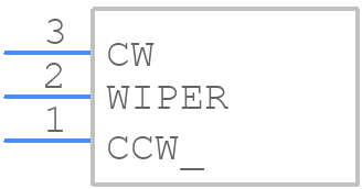 TSR-3296W-103R - Suntan Technology - PCB symbol