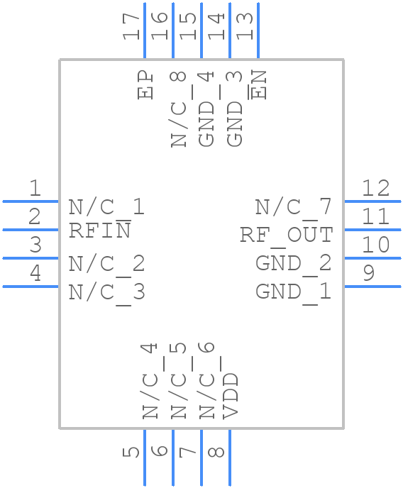 MAAL-011188-TR1000 - MACOM - PCB symbol