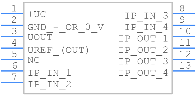 HOB 130-P/SP33 - LEM - PCB symbol