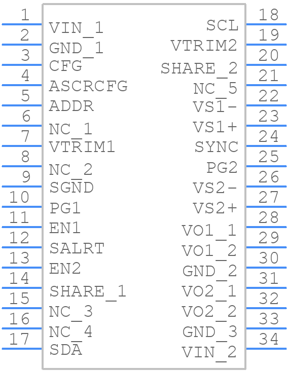 LGA110D-01DADJJB - Advanced Energy - PCB symbol