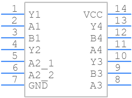AP54RHC02CLT-R - Apogee Semiconductor - PCB symbol