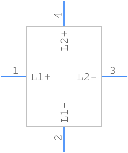 CM6296-105 - Delevan - PCB symbol