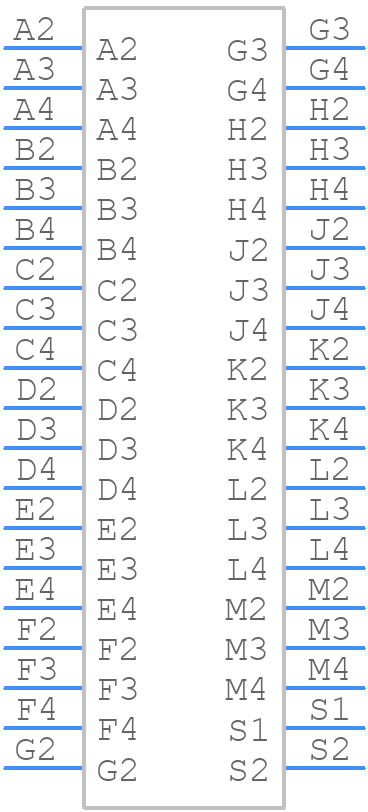 47732-0361 - Molex - PCB symbol