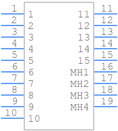 183-015-213R181 - NorComp - PCB symbol