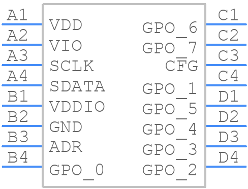 LM8335TLE/NOPB - Texas Instruments - PCB symbol