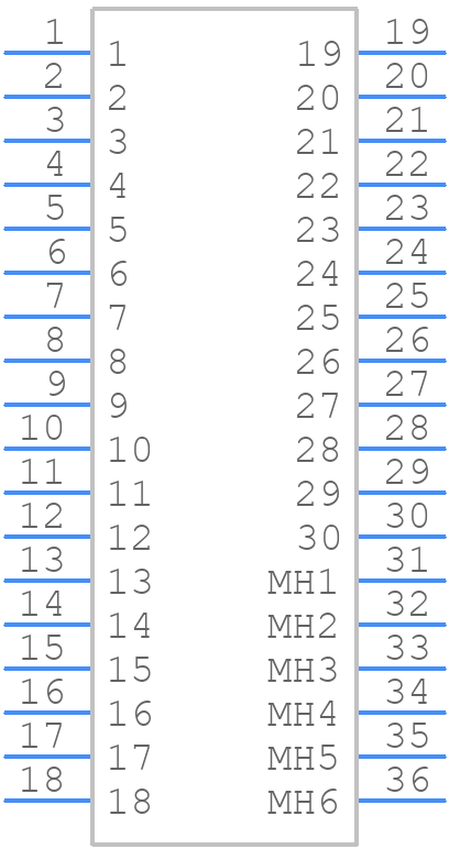 4C2322-000 - Tokairika - PCB symbol