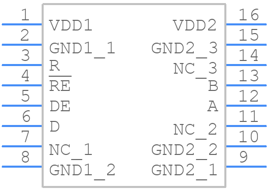 NSI83085C - NOVOSENSE - PCB symbol