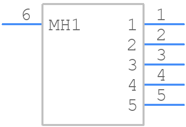 7-104074-2 - TE Connectivity - PCB symbol