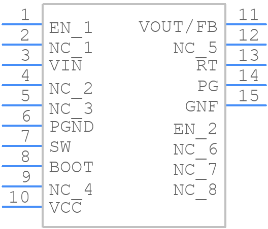 LMR66430R3RXBRNEP - Texas Instruments - PCB symbol