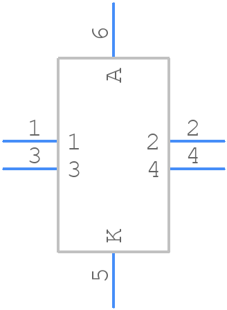 FSMIJ62BPG04 - TE Connectivity - PCB symbol