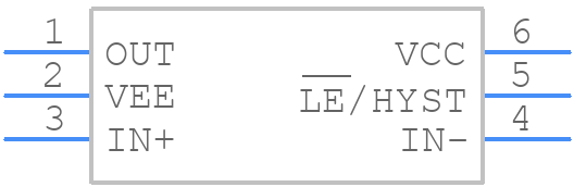 TLV3603MDBVTEP - Texas Instruments - PCB symbol