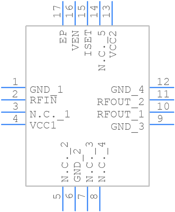 OM17076/BTS6201U - NXP - PCB symbol