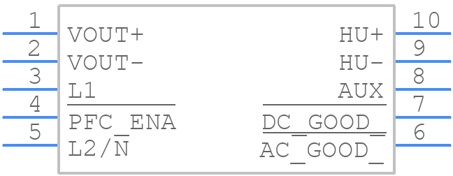 MPFIC-U-24-HT-F-M - Synqor - PCB symbol
