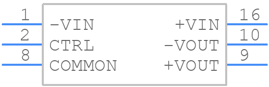 JMR0324D15 - XP POWER - PCB symbol