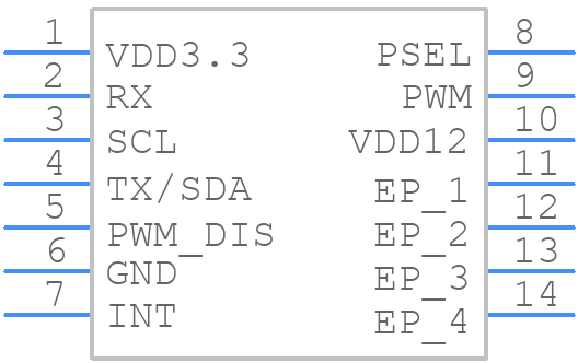 PASCO2V01AUMA3 - Infineon - PCB symbol