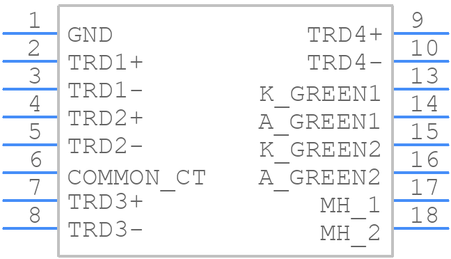 SI-51005-F - Bel - PCB symbol