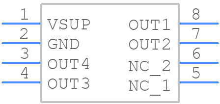 HAL3021DJ - TDK - PCB symbol