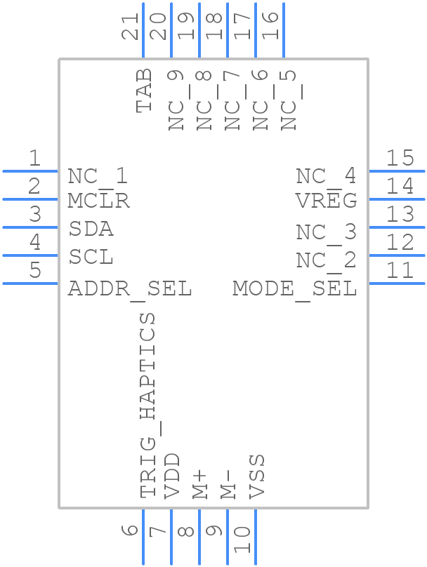 IQS390001QFR - Azoteq - PCB symbol