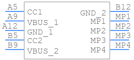 LUB-C115D-007-G-19 - Marutsu - PCB symbol