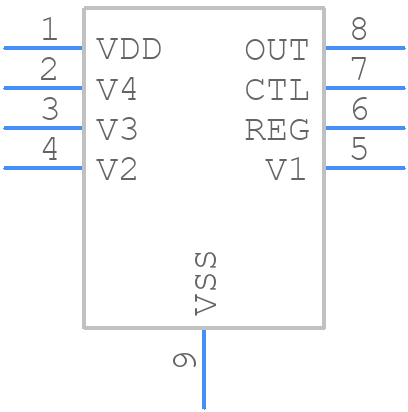 BQ296900TDSGR - Texas Instruments - PCB symbol