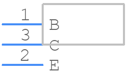 PDTC124XMB,315 - Nexperia - PCB symbol