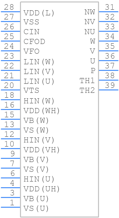 NFAM5312SCBUT - onsemi - PCB symbol