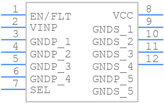 UCC33020QRAQRQ1 - Texas Instruments - PCB symbol