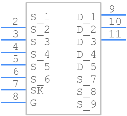 INN650TA050AH - Innoscience - PCB symbol