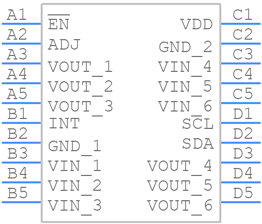 NX30P6093AUK - NXP - PCB symbol