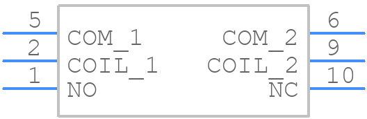 RSM957N-0111-85-S012 - Relpol - PCB symbol