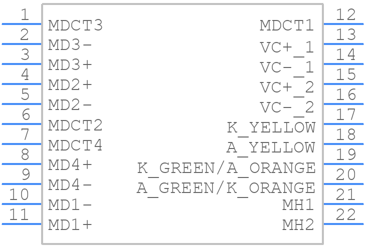 TMJK60-71KAONL - Taoglas - PCB symbol