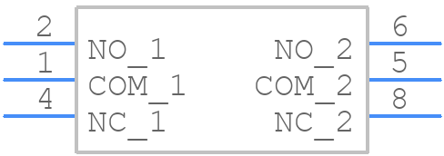 122461V/1X77806F - Apem - PCB symbol