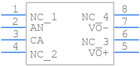 ACPL-K305T-000E - Avago Technologies - PCB symbol