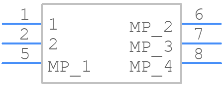 M55-2100242R - Harwin - PCB symbol