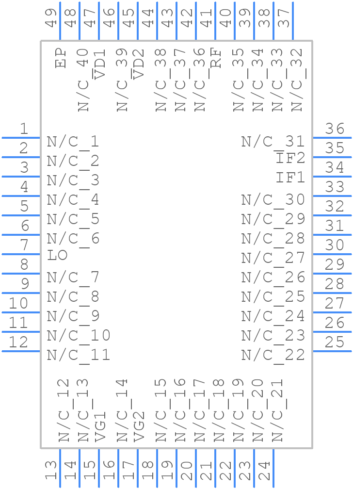 MMIQA-0626HPSM - Marki - PCB symbol