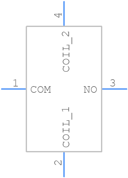 HE06-1A16 - Meder - PCB symbol