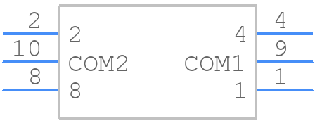 ERD116RMZ-SMD - ECE - PCB symbol